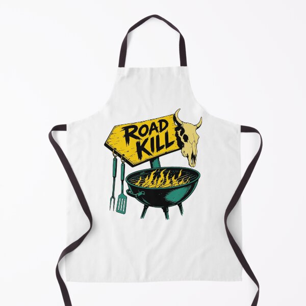 Item preview, Road Kill BBQ Grill Skull Outdoor Cooking Fan designed and sold by AntiqueImages.
