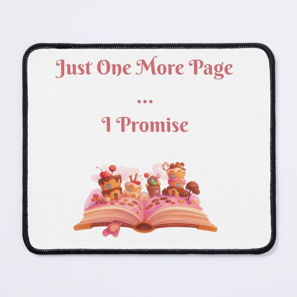 Item preview, Just One More Page... I Promise T-shirt Gifts Books Lover designed and sold by ZemVibe.