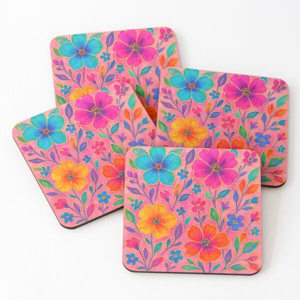 Item preview, Neon Flowers designed and sold by GraphicsClub.