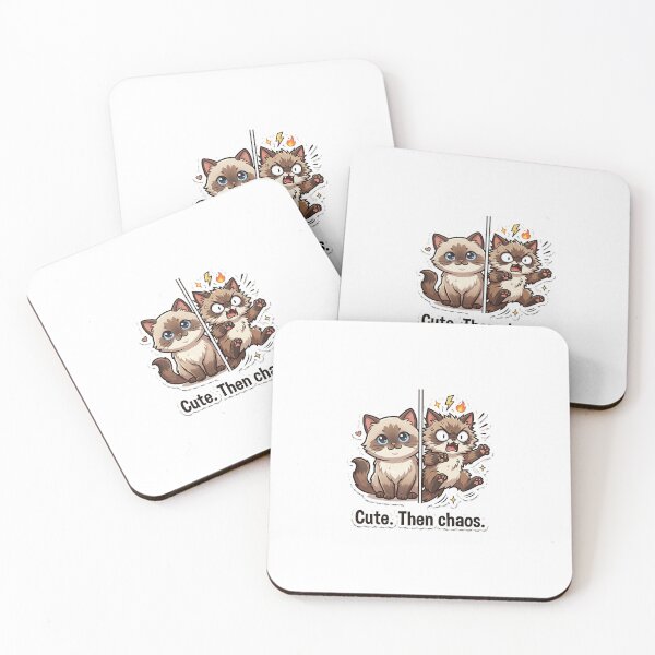 Item preview, Cute Then Chaos designed and sold by IntrovertEngineer11.