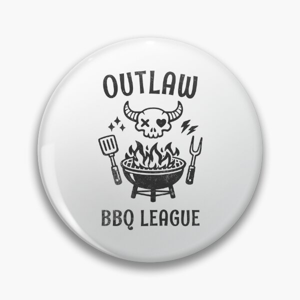 Artikelvorschau, Outlaw BBQ League Grilling Pitmaster entworfen und verkauft von AntiqueImages.