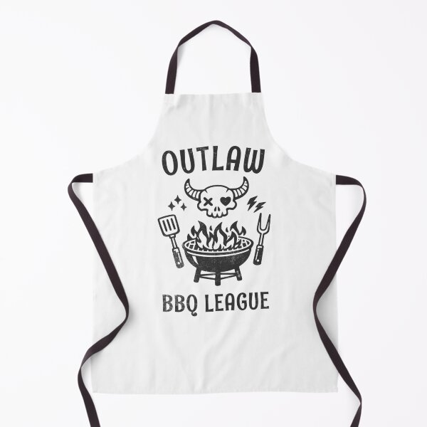 Item preview, Outlaw BBQ League Grilling Pitmaster designed and sold by AntiqueImages.