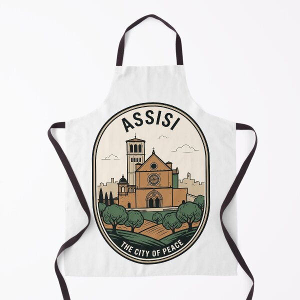Item preview, Assisi Italy Basilica City of Peace Vintage Badge designed and sold by k3rstman1.