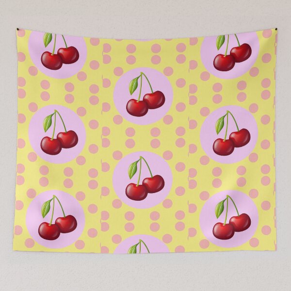 Item preview, My cherries with dots designed and sold by LeCattArtist.