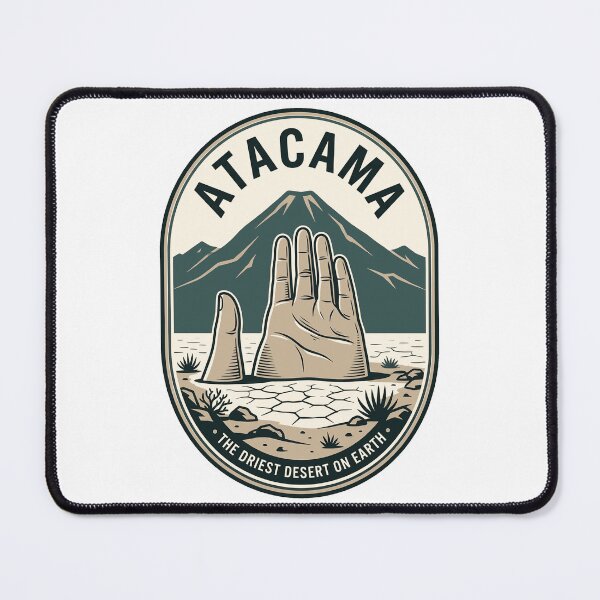 Item preview, Atacama Desert Chile Mano del Desierto Vintage Badge designed and sold by k3rstman1.