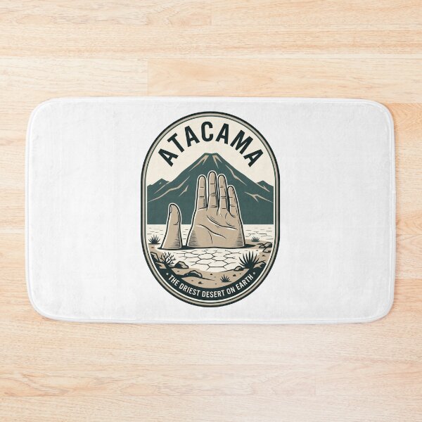 Item preview, Atacama Desert Chile Mano del Desierto Vintage Badge designed and sold by k3rstman1.