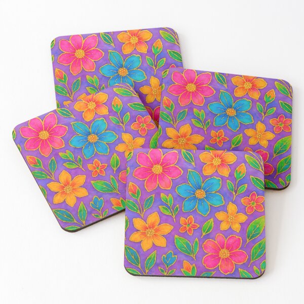 Item preview, Neon Flowers designed and sold by GraphicsClub.