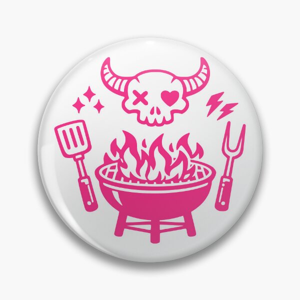 Item preview, Cute Funny Sugar Skull Grill Master Cookout designed and sold by AntiqueImages.