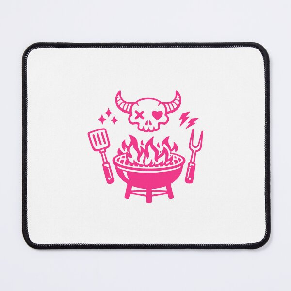 Item preview, Cute Funny Sugar Skull Grill Master Cookout designed and sold by AntiqueImages.