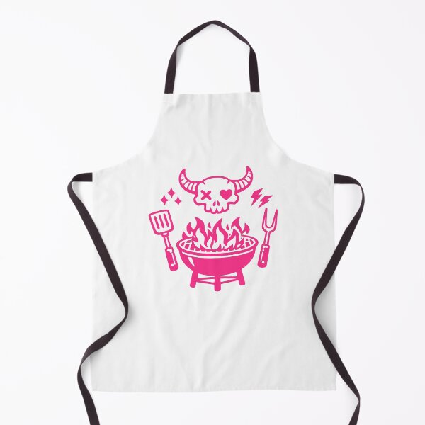 Item preview, Cute Funny Sugar Skull Grill Master Cookout designed and sold by AntiqueImages.