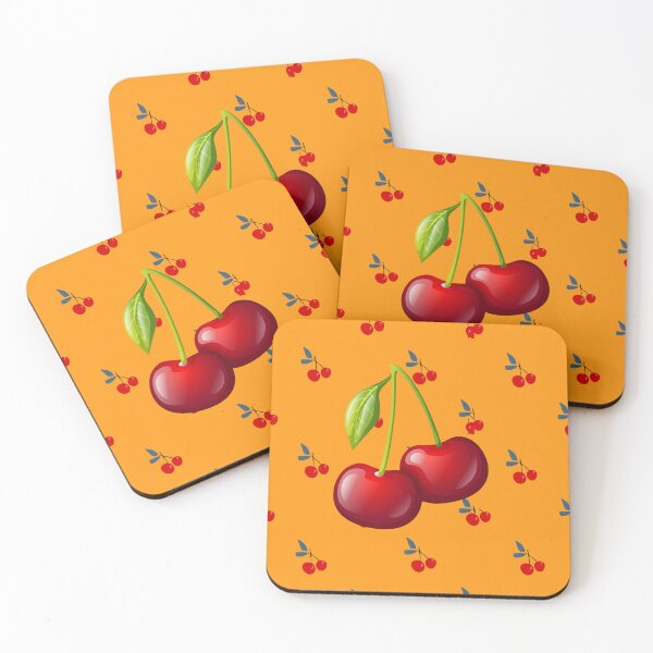 Item preview, Mis cerezas en naranja designed and sold by LeCattArtist.