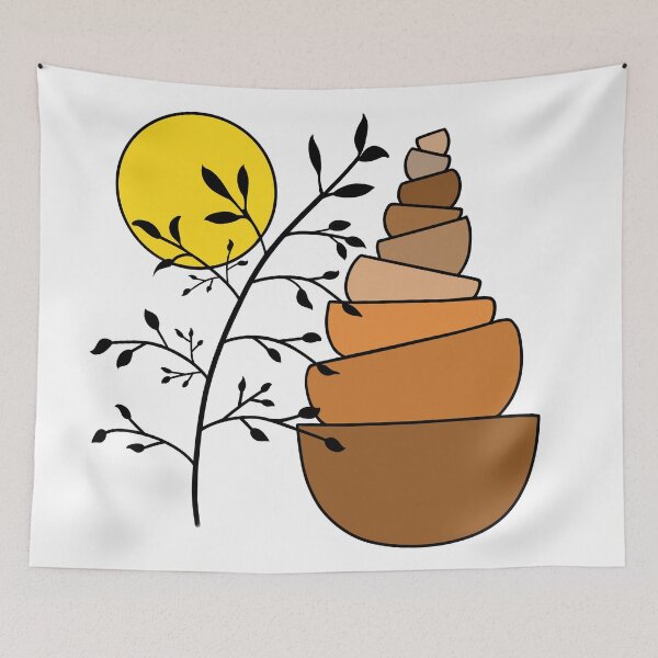 Item preview, Bohemian Brown Clay Pots designed and sold by Sartoris Art.