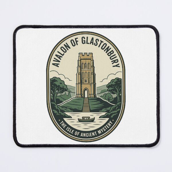 Item preview, Avalon Of Glastonbury Tor Ancient Mystery Badge designed and sold by k3rstman1.