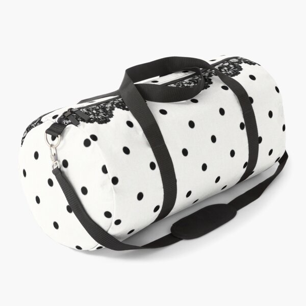 Item preview, Elegant Black Lace Polka Dot Pattern designed and sold by Aramdesing.