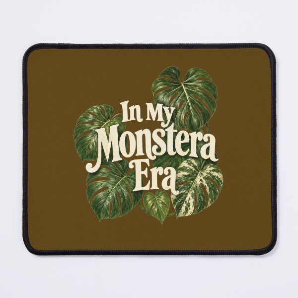Item preview, In My Monstera Era – Botanical Plant Lover Design designed and sold by Brratu.