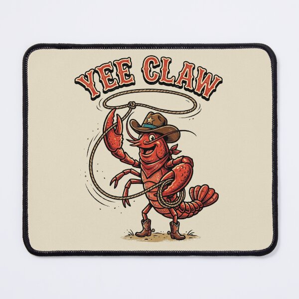 Item preview, Yee Claw Cowboy Crawfish Cajun Seafood Festival designed and sold by dudelinart.