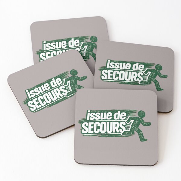 Item preview, Issue de Secours - Vintage French Text Design designed and sold by FilBlue.