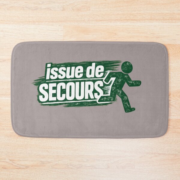 Item preview, Issue de Secours - Vintage French Text Design designed and sold by FilBlue.