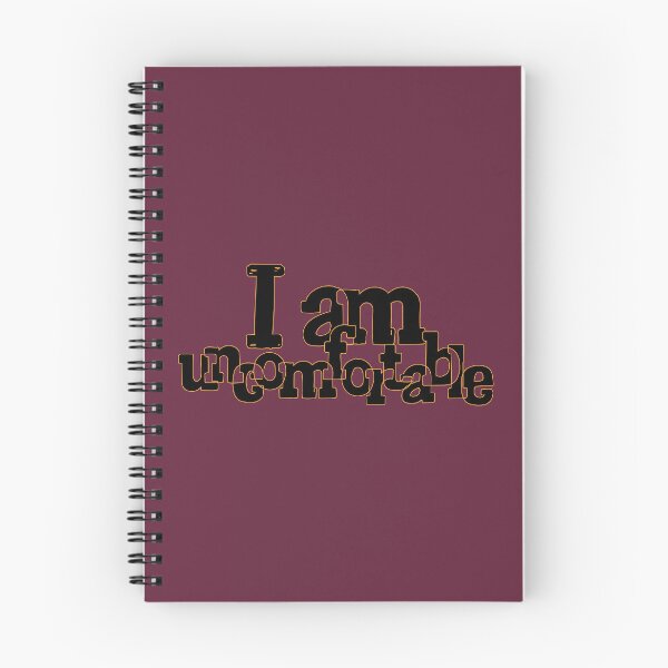 Item preview, I Am Uncomfortable - Bold Typography Honest Feeling Quote designed and sold by Ihor Ivanov.