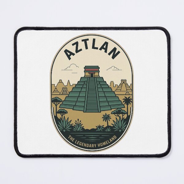 Item preview, Aztlan Legendary Homeland Vintage Aztec Pyramid designed and sold by k3rstman1.