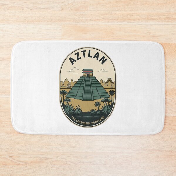 Item preview, Aztlan Legendary Homeland Vintage Aztec Pyramid designed and sold by k3rstman1.