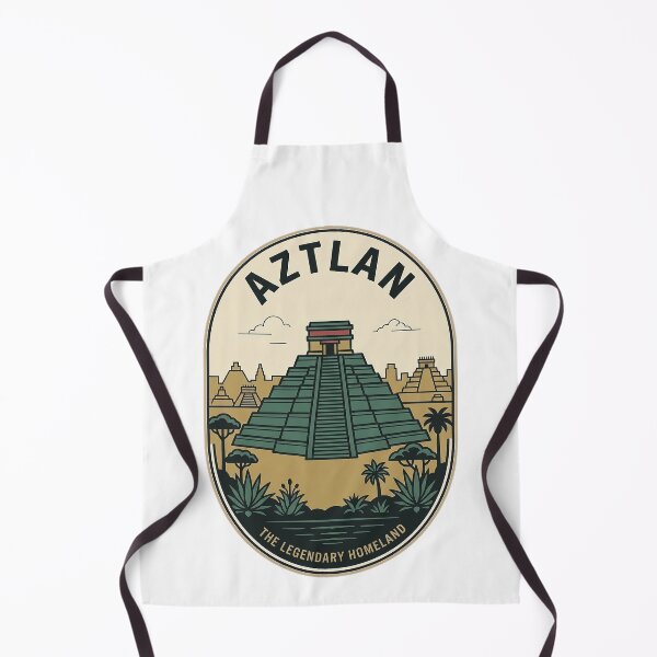 Item preview, Aztlan Legendary Homeland Vintage Aztec Pyramid designed and sold by k3rstman1.