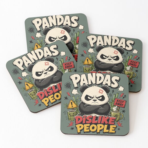 Item preview, Vintage Anti-Social Panda designed and sold by Fab-Haven.