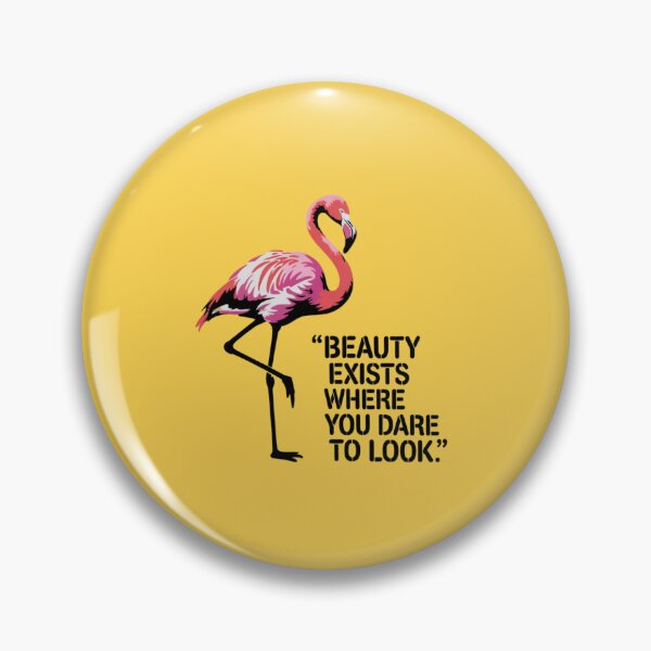 Item preview, Banksy Flamingo - Beauty exists where you dare to look designed and sold by 123ks.