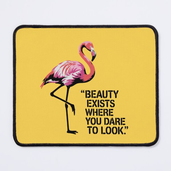 Item preview, Banksy Flamingo - Beauty exists where you dare to look designed and sold by 123ks.