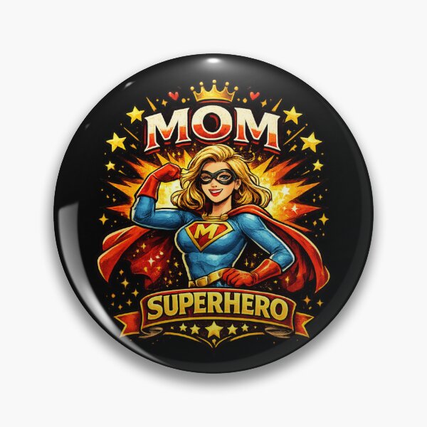 Item preview,  Mom Superhero Funny Gift for Mam designed and sold by super-think.