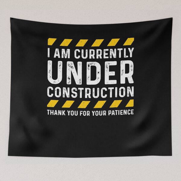 Item preview, I Am Currently Under Construction Get Well Soon designed and sold by nosu-art-pod.