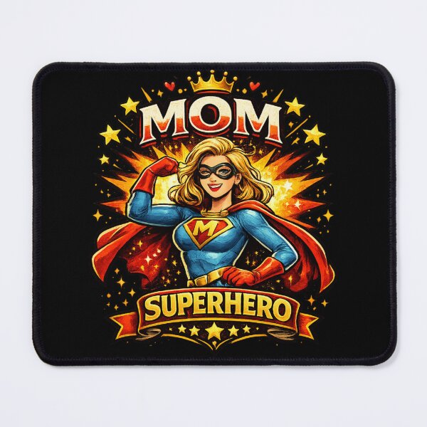 Item preview, Mom Superhero Funny Gift for Mam designed and sold by super-think.