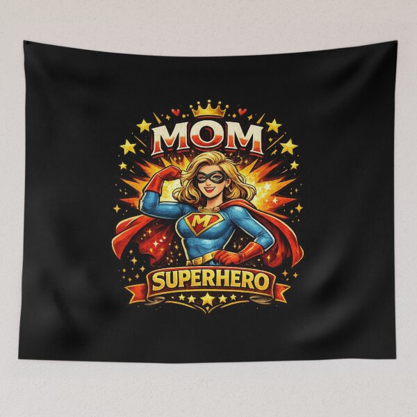 Item preview,  Mom Superhero Funny Gift for Mam designed and sold by super-think.