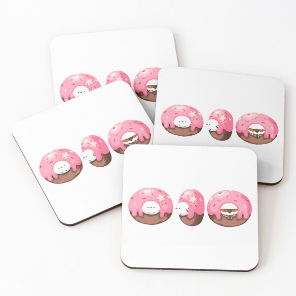 Item preview, Doughnuts【Long-tailed tit】pink designed and sold by rizuNM.