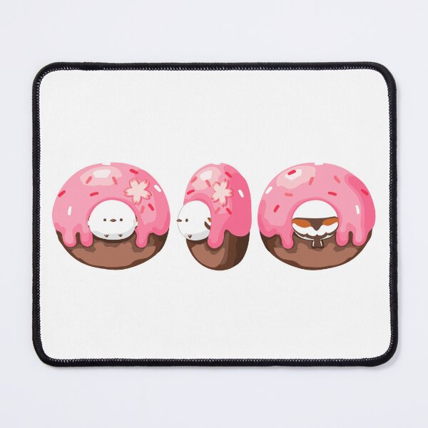 Item preview, Doughnuts【Long-tailed tit】pink designed and sold by rizuNM.
