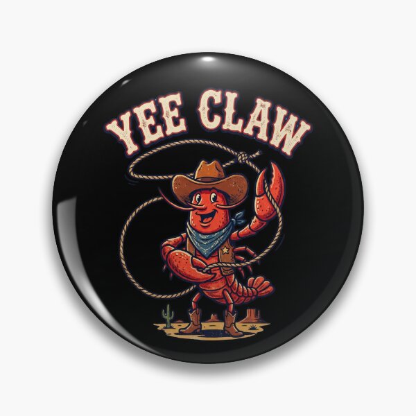 Item preview, Yee Claw Cowboy Crawfish designed and sold by dudelinart.