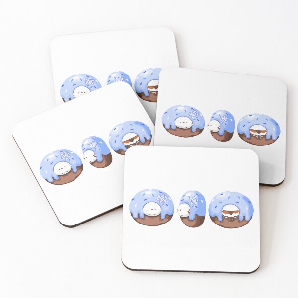 Item preview, Doughnuts【Long-tailed tit】blue designed and sold by rizuNM.