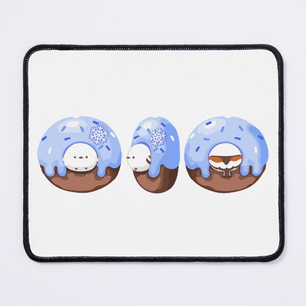 Item preview, Doughnuts【Long-tailed tit】blue designed and sold by rizuNM.