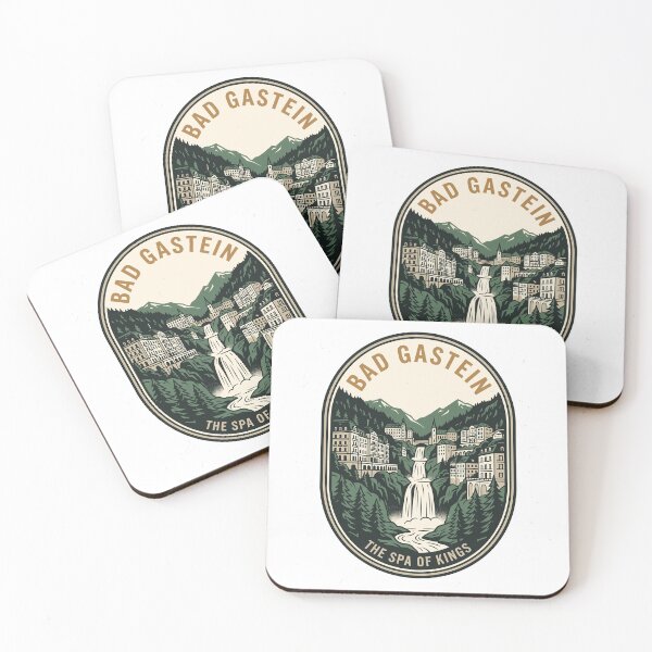 Item preview, Bad Gastein Austria Spa Of Kings Retro Travel designed and sold by k3rstman1.