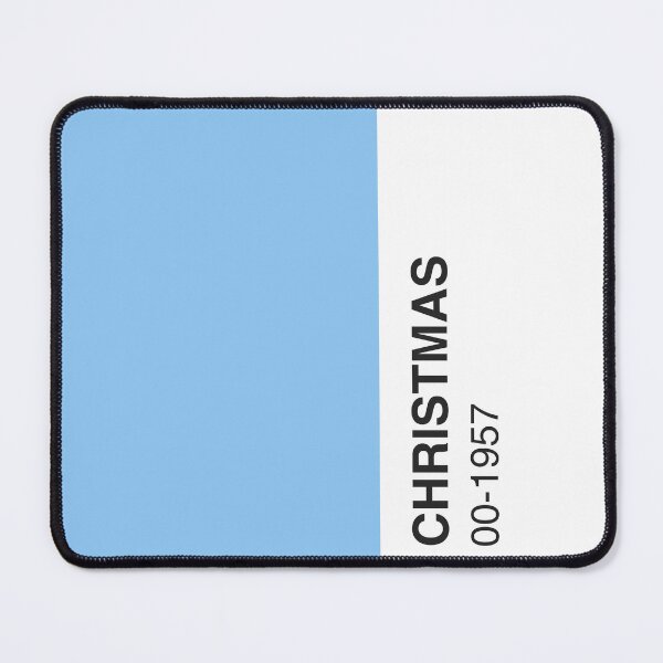 Item preview, Christmas Blue Song Colour Swatch - Full Width designed and sold by The Colourful Game.