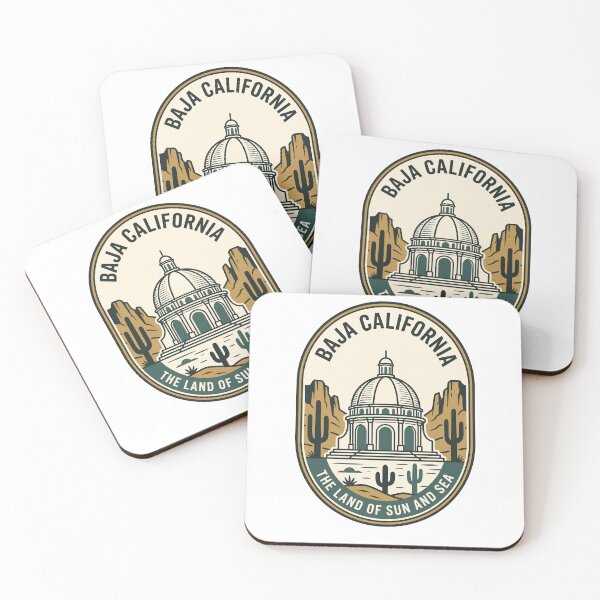 Item preview, Baja California Vintage Desert Mission Badge designed and sold by k3rstman1.