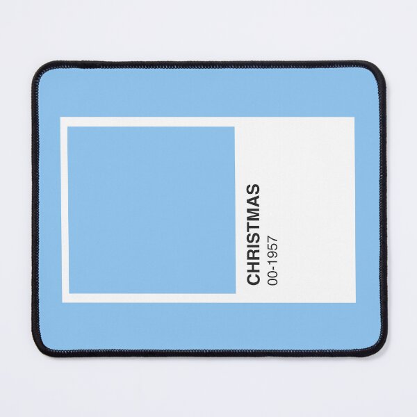 Item preview, Christmas Blue Song Colour Swatch - Blue Border designed and sold by The Colourful Game.