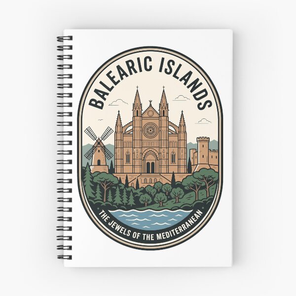 Item preview, Vintage Balearic Islands Palma Cathedral Travel Badge designed and sold by k3rstman1.
