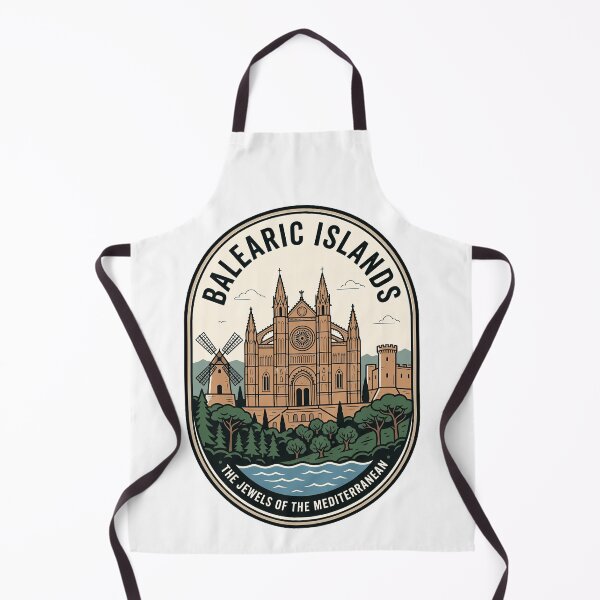 Item preview, Vintage Balearic Islands Palma Cathedral Travel Badge designed and sold by k3rstman1.
