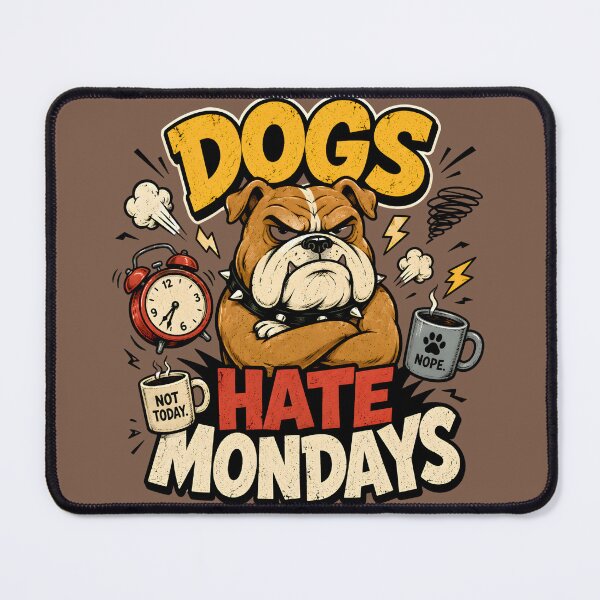 Item preview, Dog Hates Mondays designed and sold by Fab-Haven.