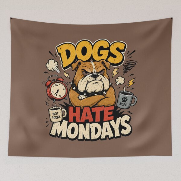 Item preview, Dog Hates Mondays designed and sold by Fab-Haven.