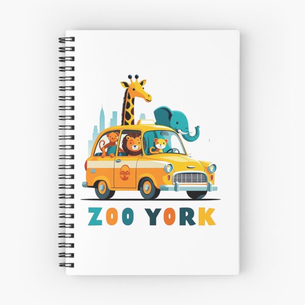 Item preview, Zoo York Animals Riding New York Taxi Funny designed and sold by JIGUWORLD.