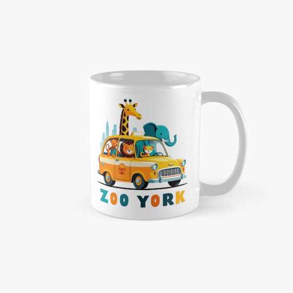 Item preview, Zoo York Animals Riding New York Taxi Funny designed and sold by JIGUWORLD.