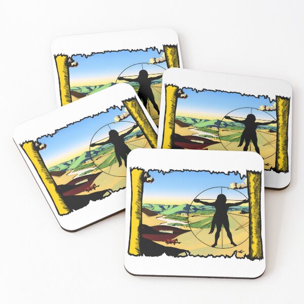 Item preview, Vitruvian Man of Tomorrow - Eco Future Landscape designed and sold by Daniela`s shop.