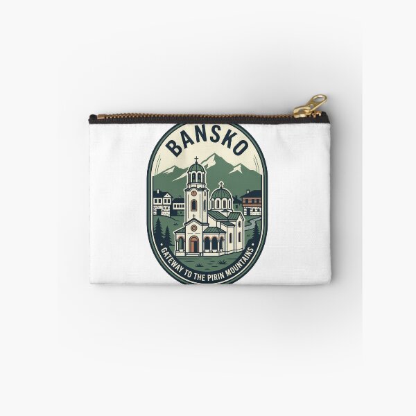 Item preview, Vintage Bansko Bulgaria Pirin Mountains Travel Badge designed and sold by k3rstman1.